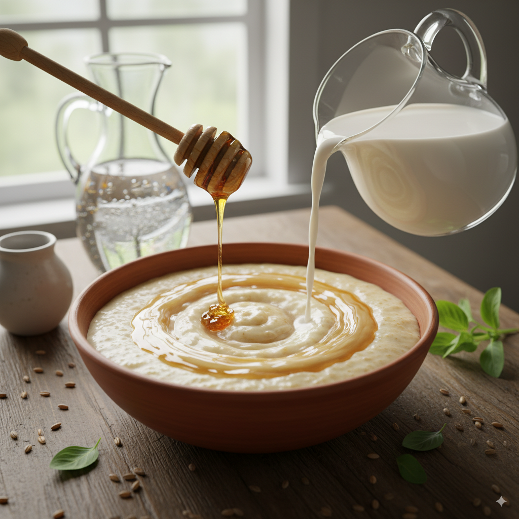 what is the right time to eat Talbina?