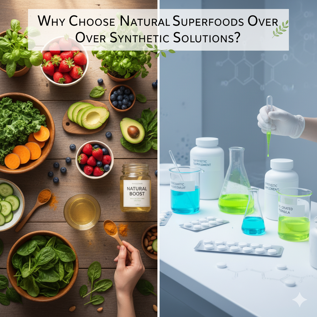 Why Choose Natural Superfoods Over Synthetic Solutions?